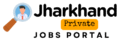 Jharkhand Private Job portal logo- rectangle-black
